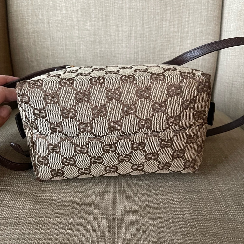 Authentic Gucci vintage GG canvas mini bag 124542.2888 - Picture 8 of 15